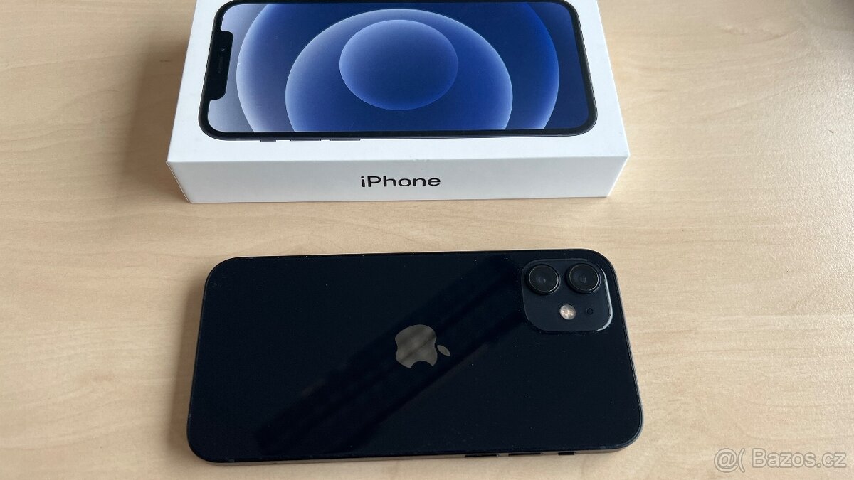 Apple iPhone 12 128GB, příslušenství, 4400Kč - 6