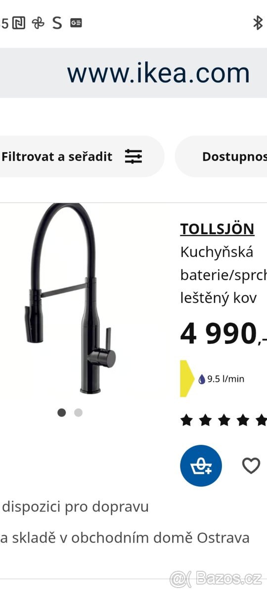 Nová kuchyňská dřezová baterie IKEA - 6
