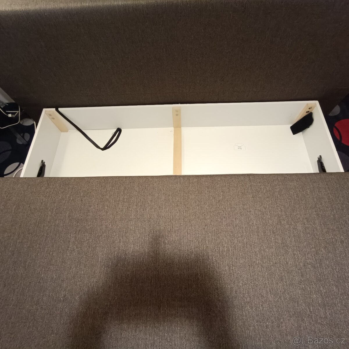 Hnědý rozkládací gauč - 6