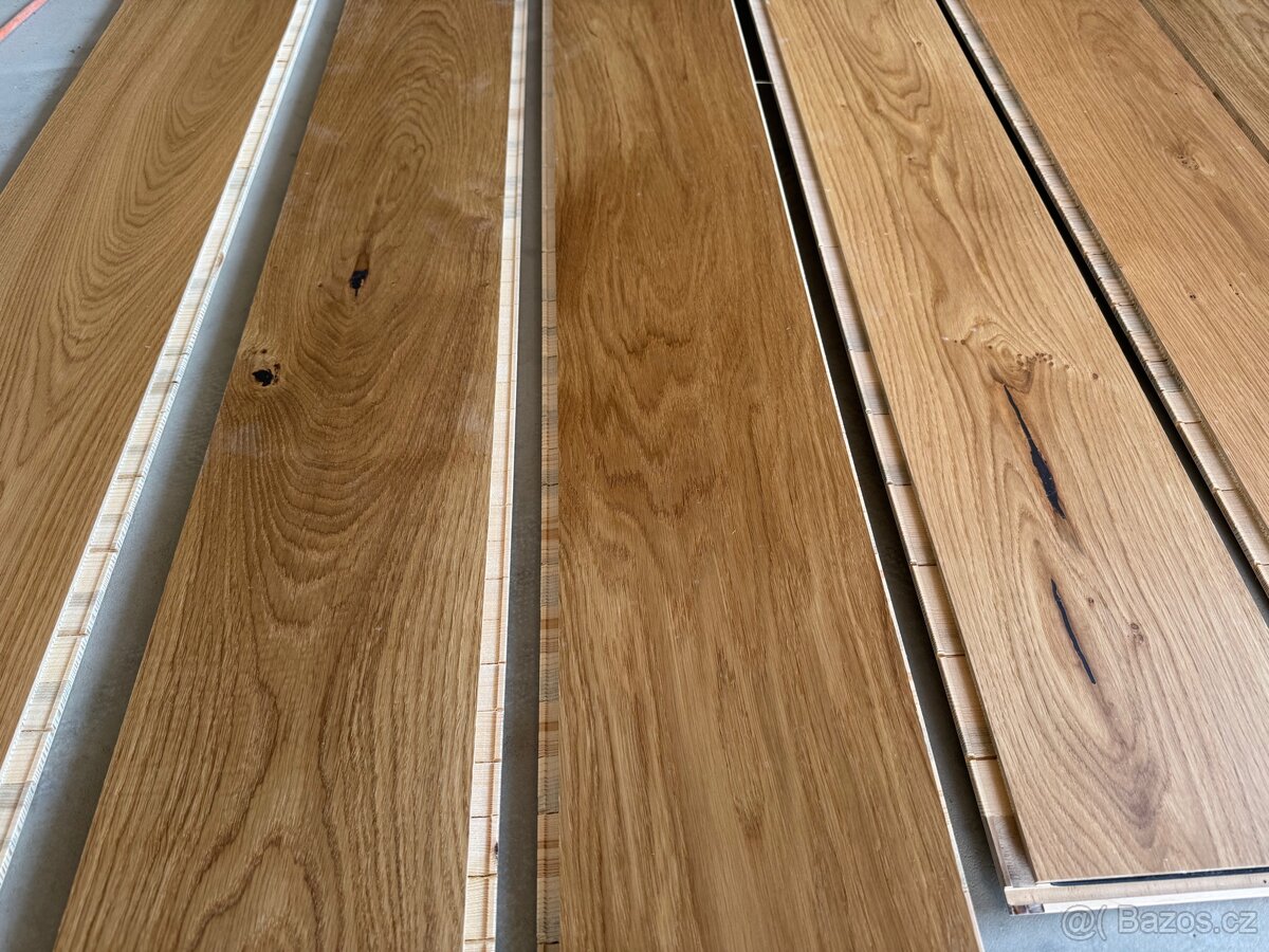 Dřevěná podlaha dub, 1.jakost, rustyk - 6