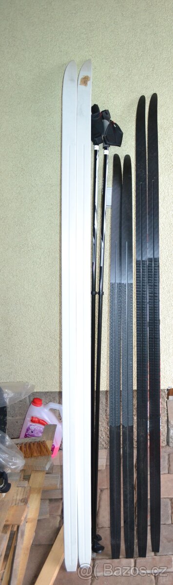 super boty SNS combi EU 39 plus lyže , vázko i hole vč mont. - 6