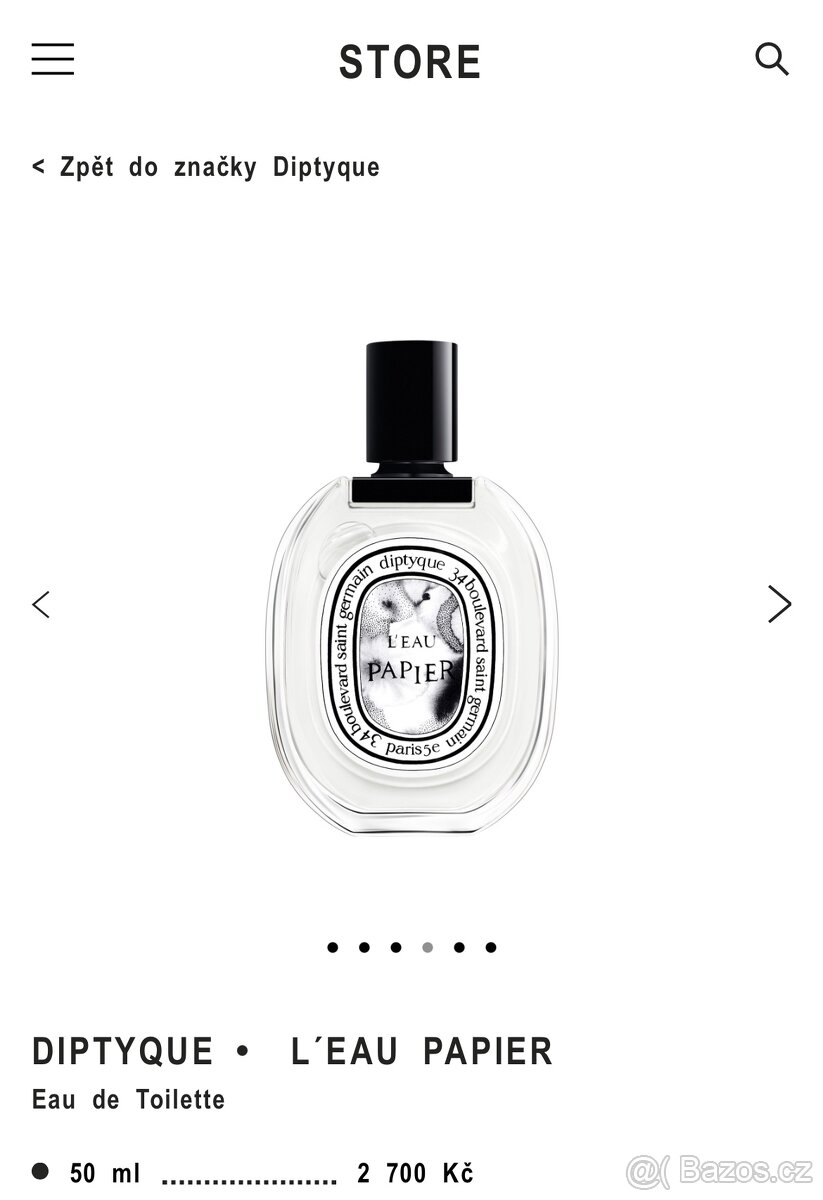 Parfém Diptyque - L’Eau Papier (50ml) - 6