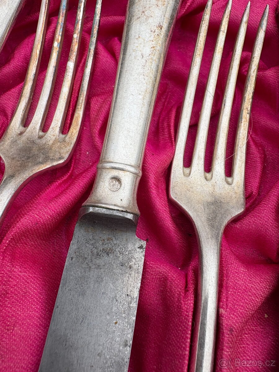 Krásná sada Příborů - značeno - 6