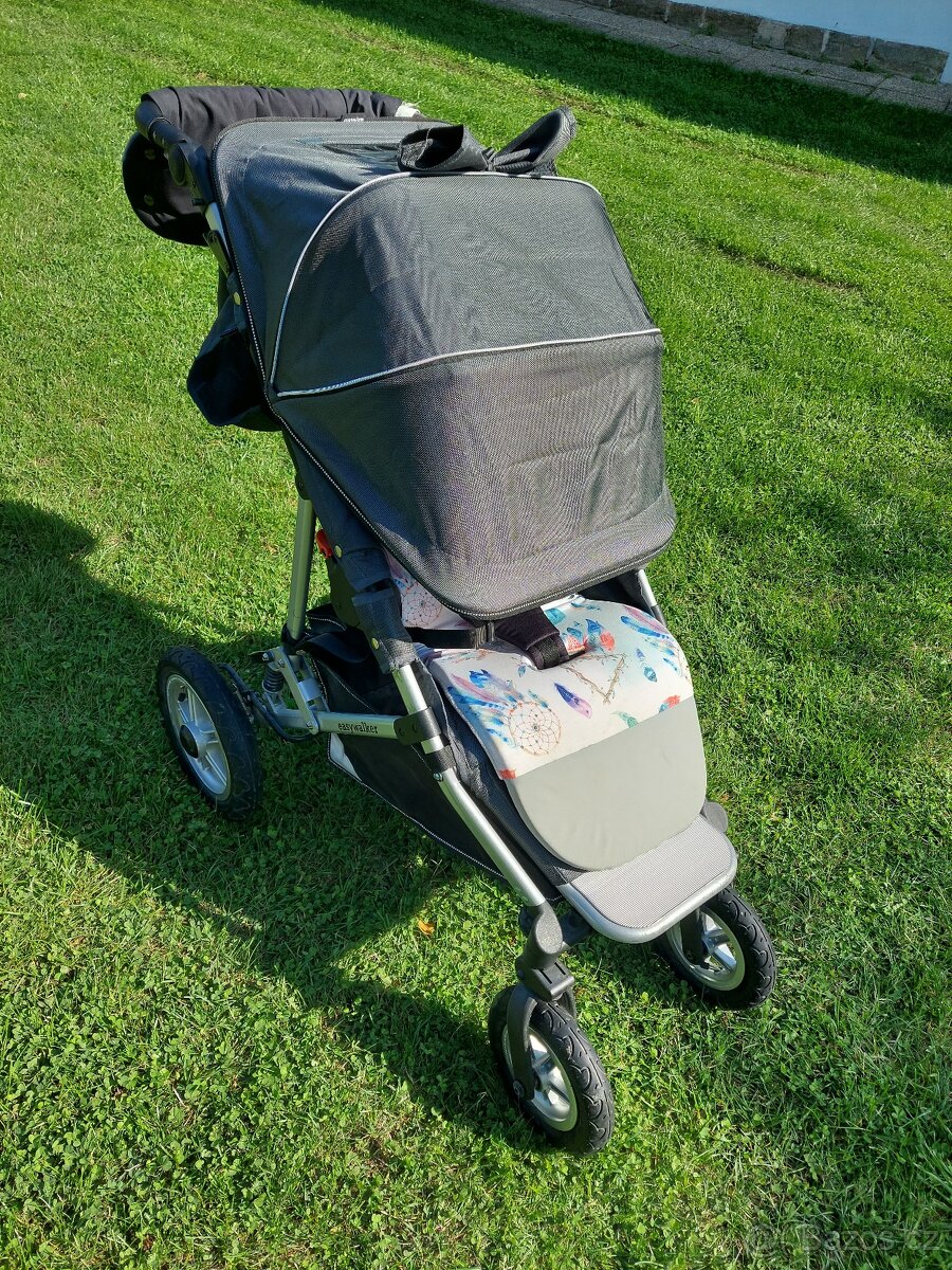 Kočárek Easywalker QTRO - Silver Platinum - 6