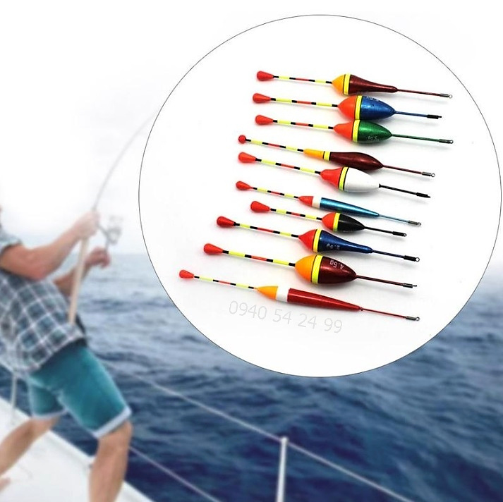 RYBOLOV - 10ks plavákov - 6