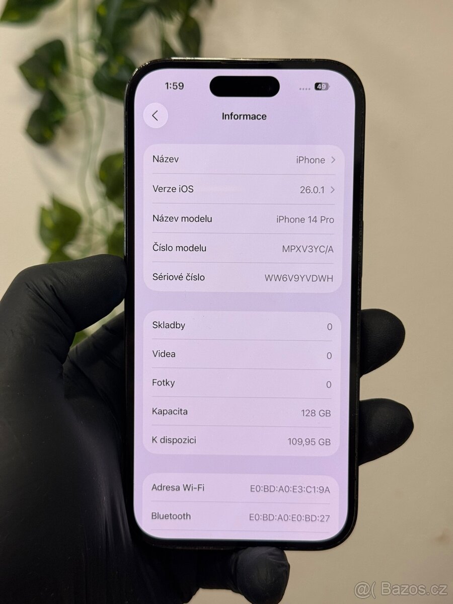 iPhone 14 Pro 128GB - DPH, záruka - 6