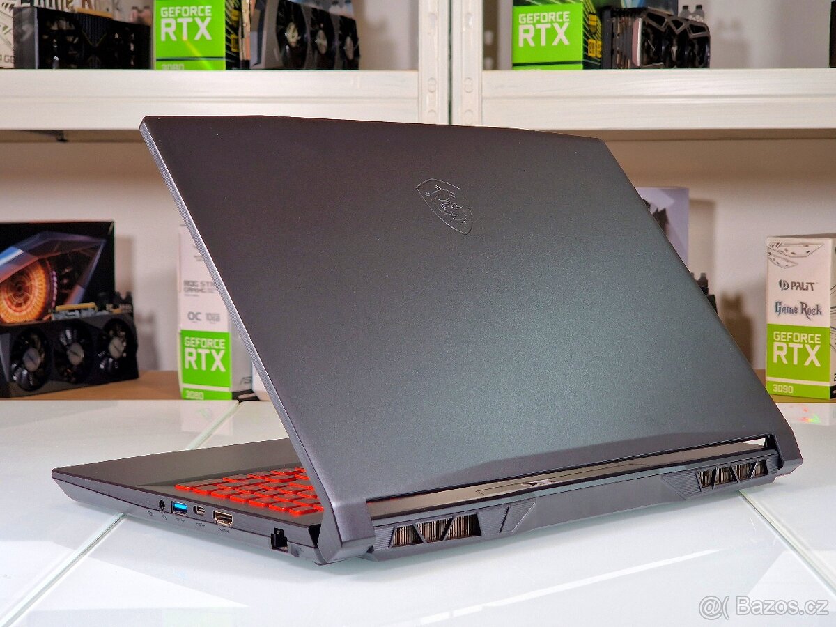 Herní notebook MSI KATANA | RTX 3060 6GB | 16GB | ZÁRUKA - 6