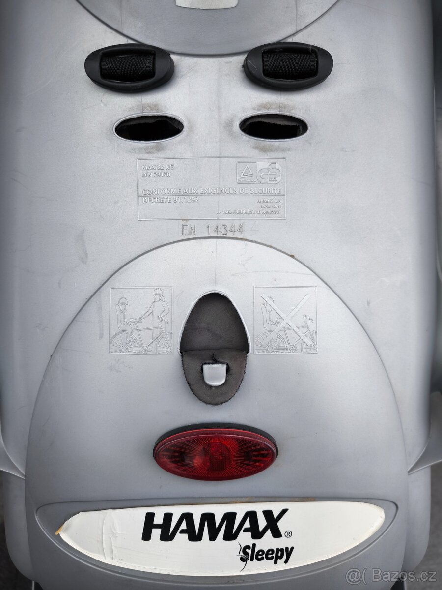 HAMAX Sleepy cyklosedačka dětská s blikačkou - 6