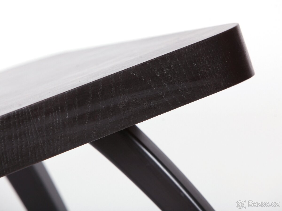 Ikonický stolek Pavouk, dubová dýha, krásný stav. - 6