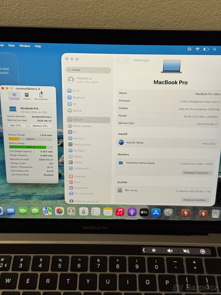 MacBook Pro 13" (2020) - i5/16GB/1TB - DPH - 6
