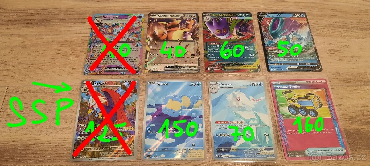 Pokémon karty hity + EX - 6