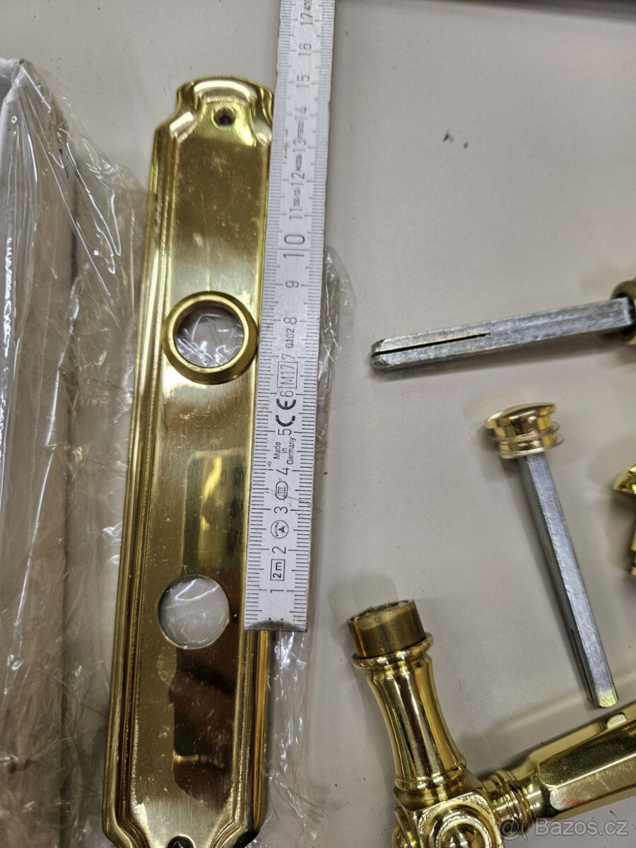 Mosazné kování, kliky, koule - 6