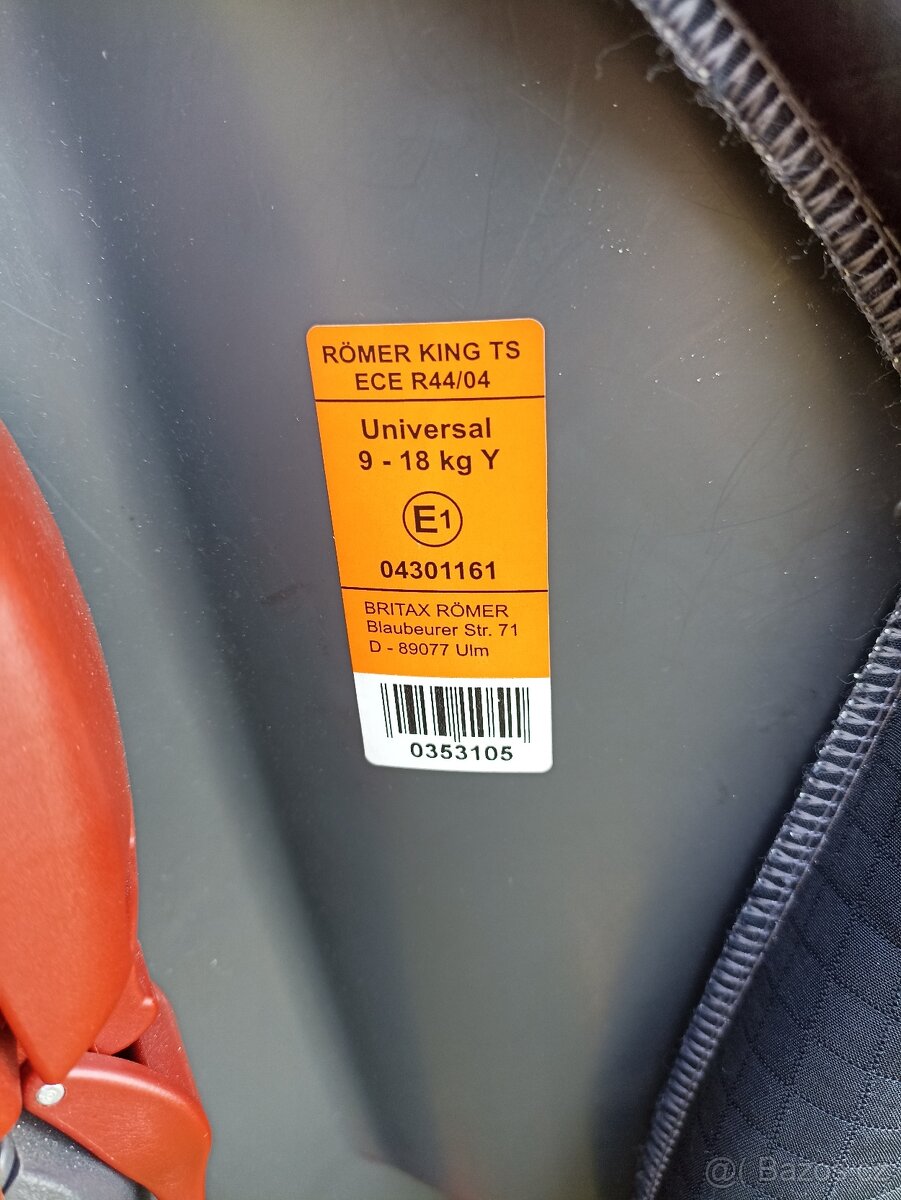 Autosedačka Römer King - 6
