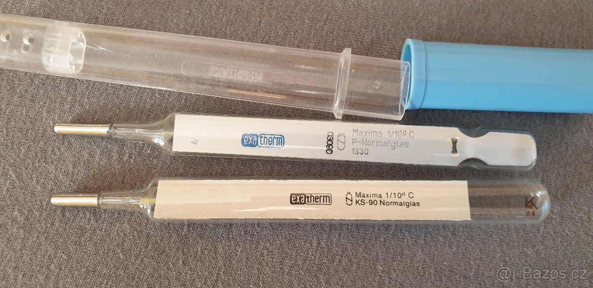 RTUŤOVÉ TEPLOMĚRY EXATHERM ČESKOSLOVENSKO - 6