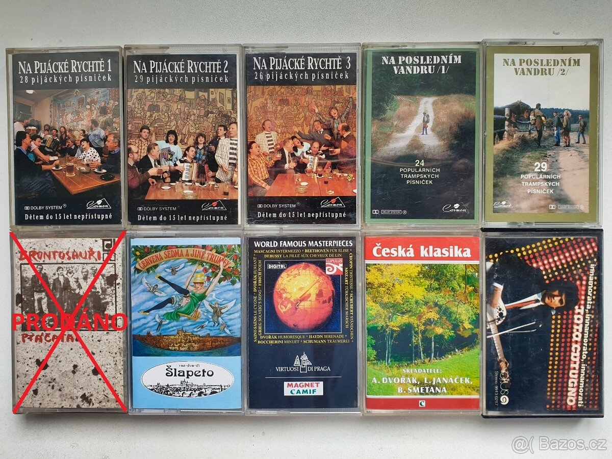 Audio kazety viz foto - 6