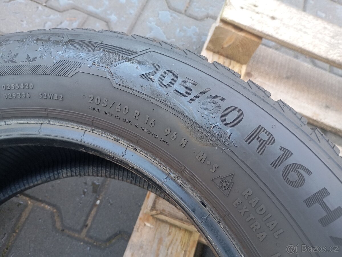 205/60/16 zimní pneu barum - 6
