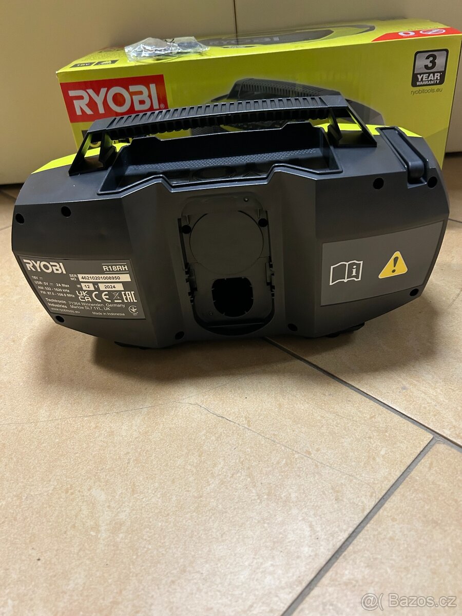 radio aku Ryobi R18RH-0 One+ - 6