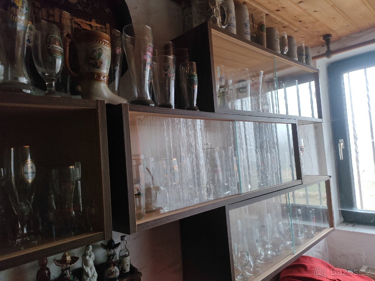 Sklenice na pivo, půlitry - 6