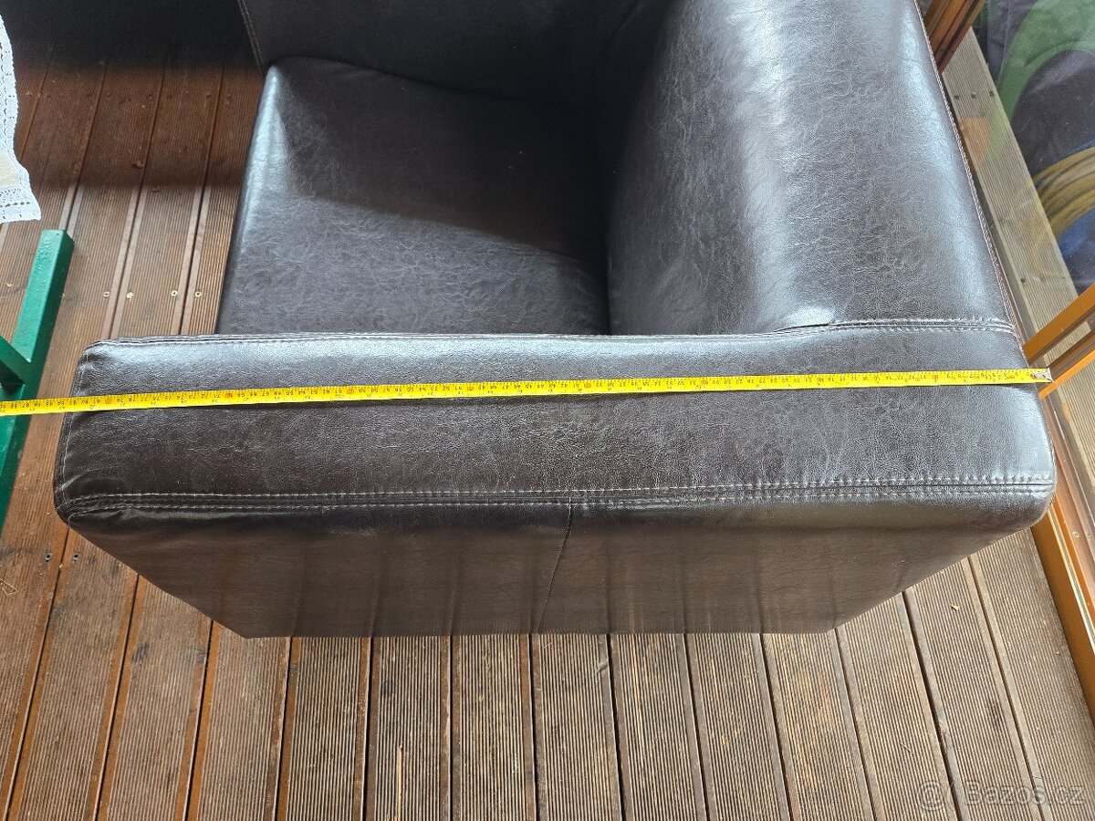 Koženkové sedací souprava 3+2+1 - 6