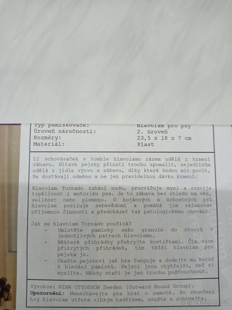 Hlavolam pro psy - 6