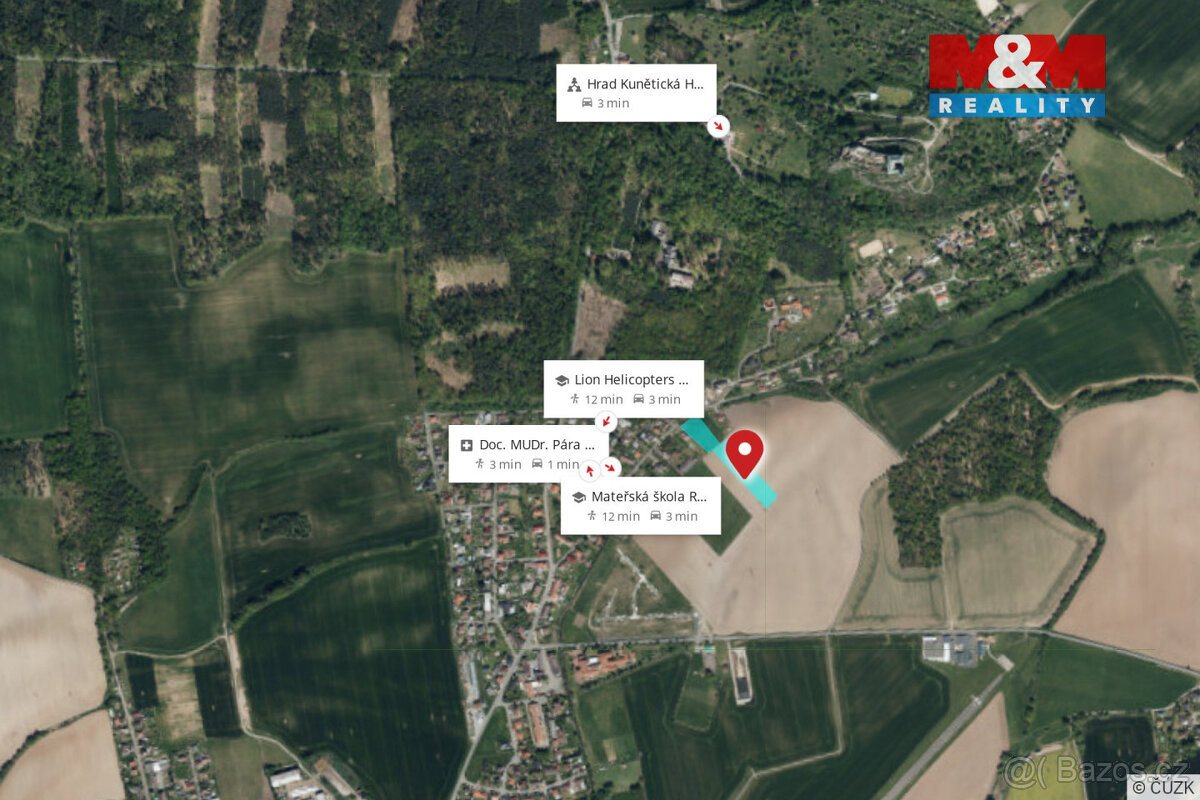 Prodej pozemku k bydlení, 8620 m², Ráby - 6