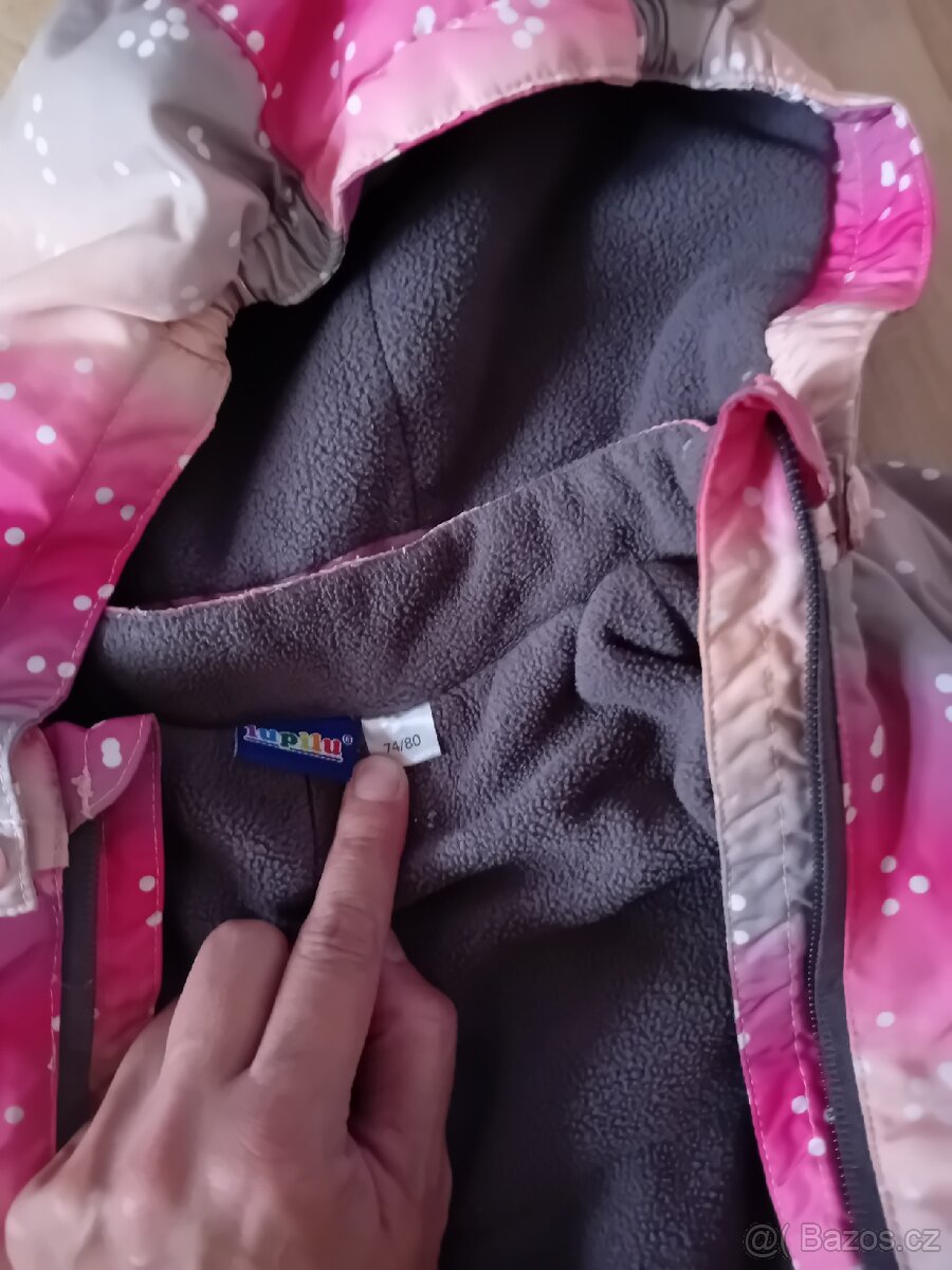 Dětské bundy , kabátek a kombinézy 74/80, 80 - 6