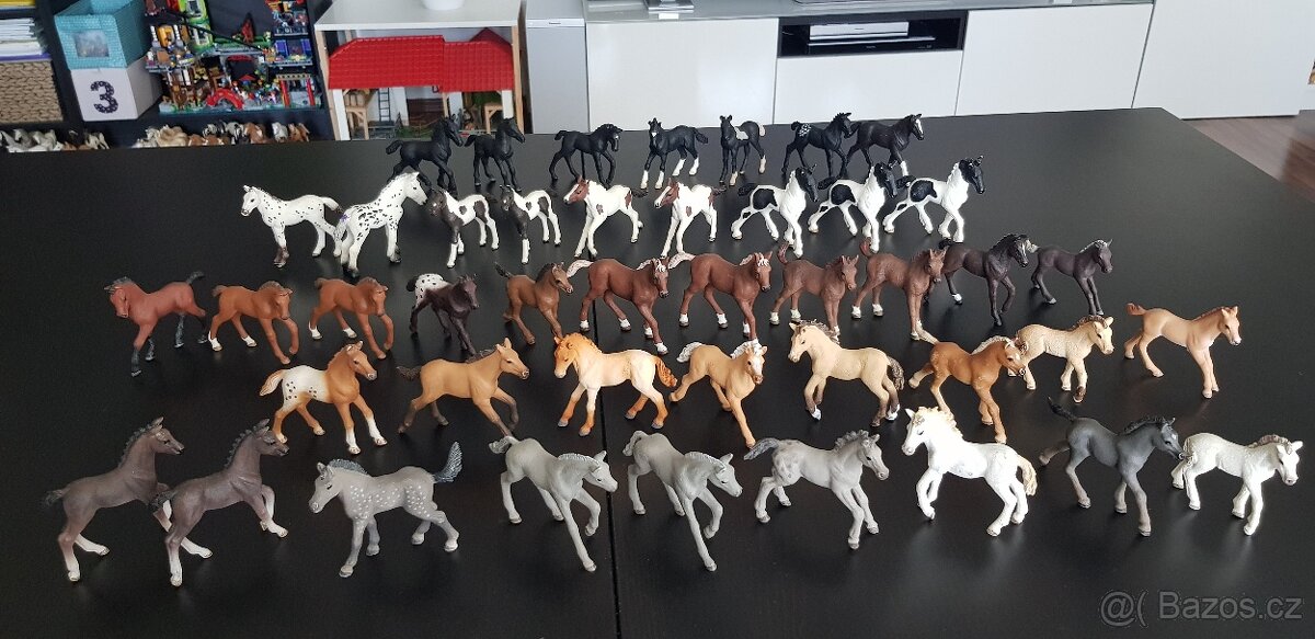 Schleich hříbata Horse Club specální edice z časopisů 2 - 6