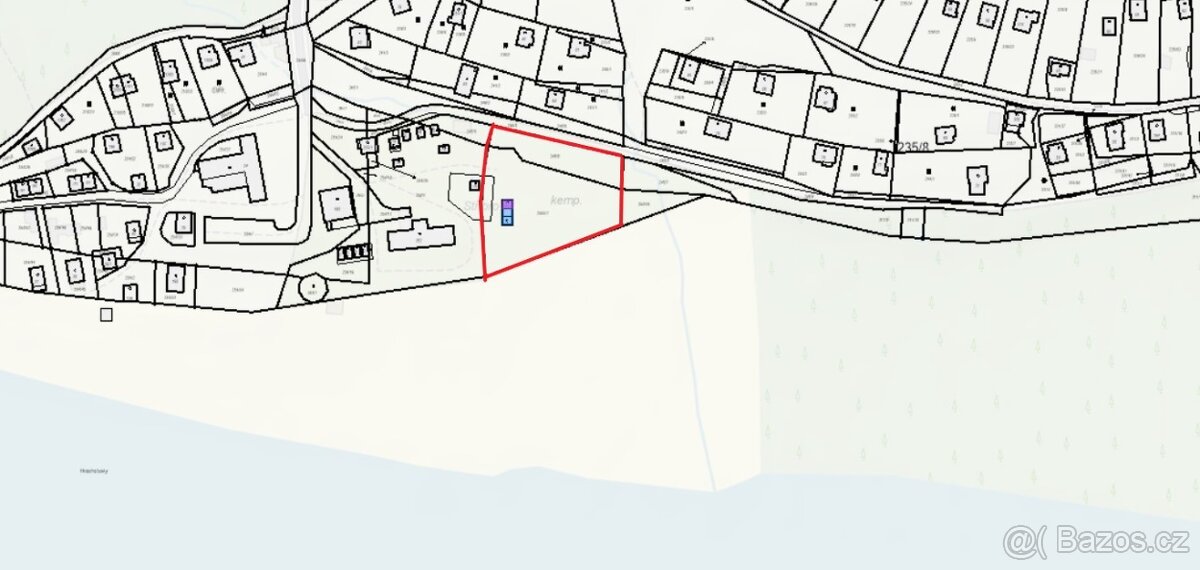 Prodej, pozemek k rekreaci, 3074m2, Butov u Stříbra, okres T - 6