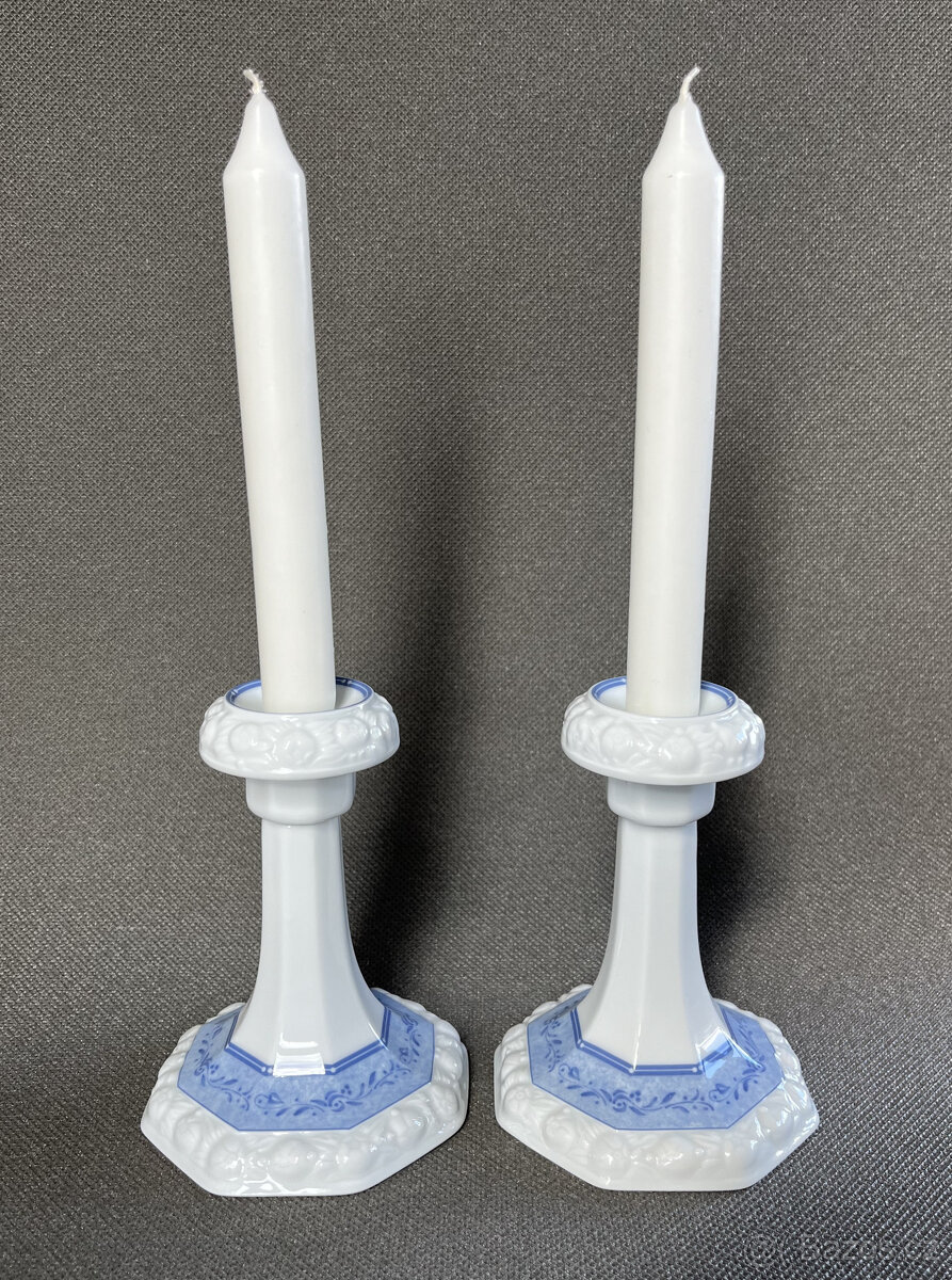 Rosenthal Maria 2x porcelánový svícen 13 cm - 6