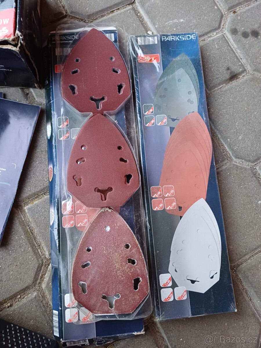 El.vybrační bruska, otočná hlava - 6