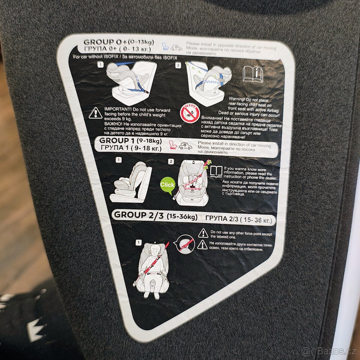 Autosedačka 0-36kg Lorelli Lusso s Isofixem - 6