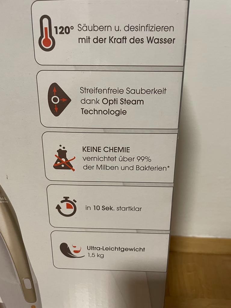 Parní mop - Livington Prime Steam Mop - 6