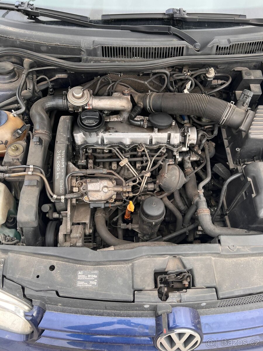 VW Golf 4 variant 1.9 66kW. 2001 - 6