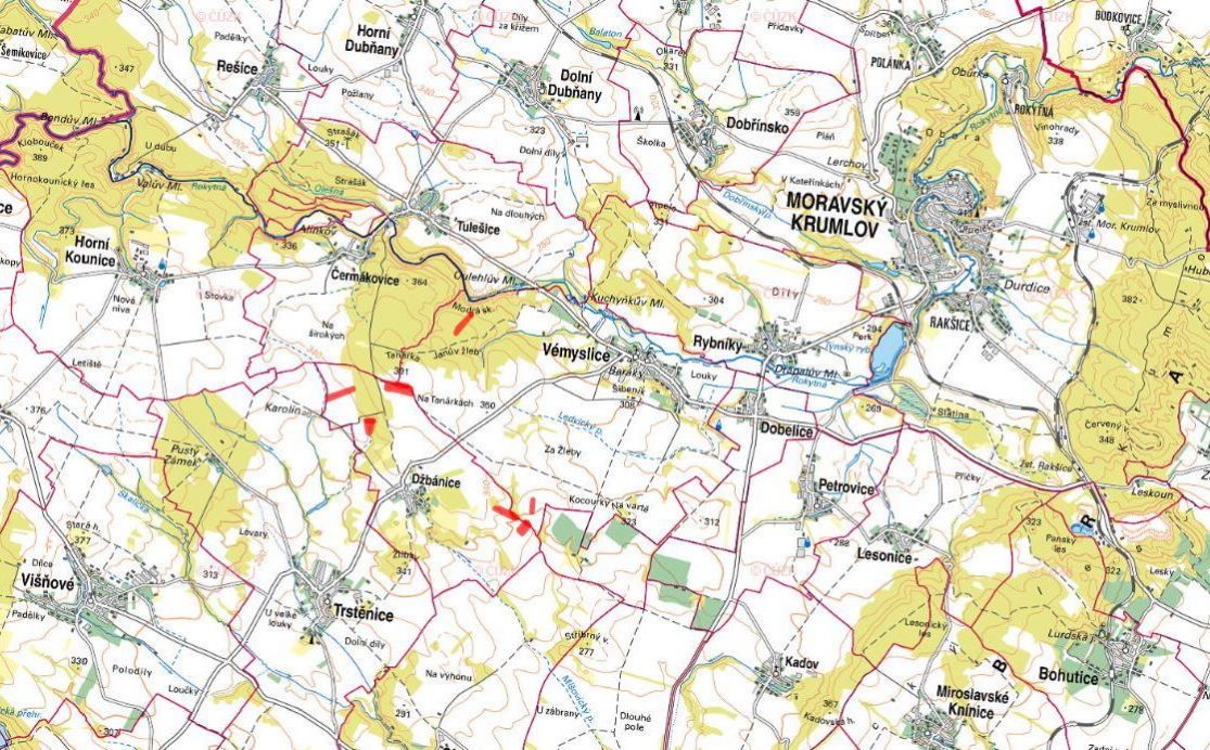 Zemědělská půda, prodej, Džbánice, Znojmo - 6