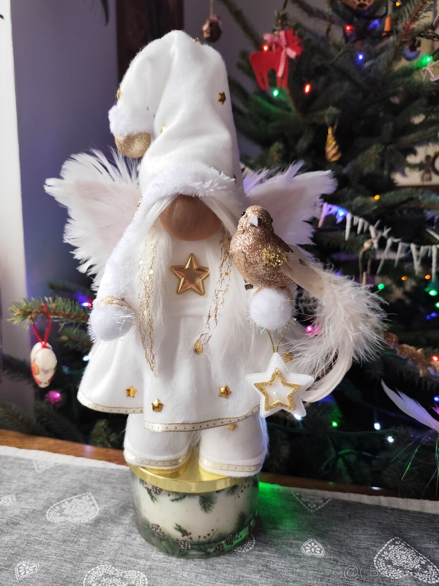 Skřítek Andělka 34cm panenka - 6