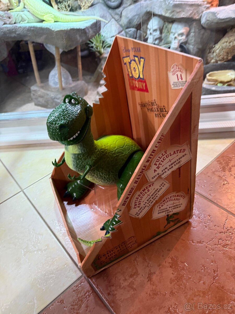 Interaktivní akční figurka Rex Toy Story příběh hraček - 6