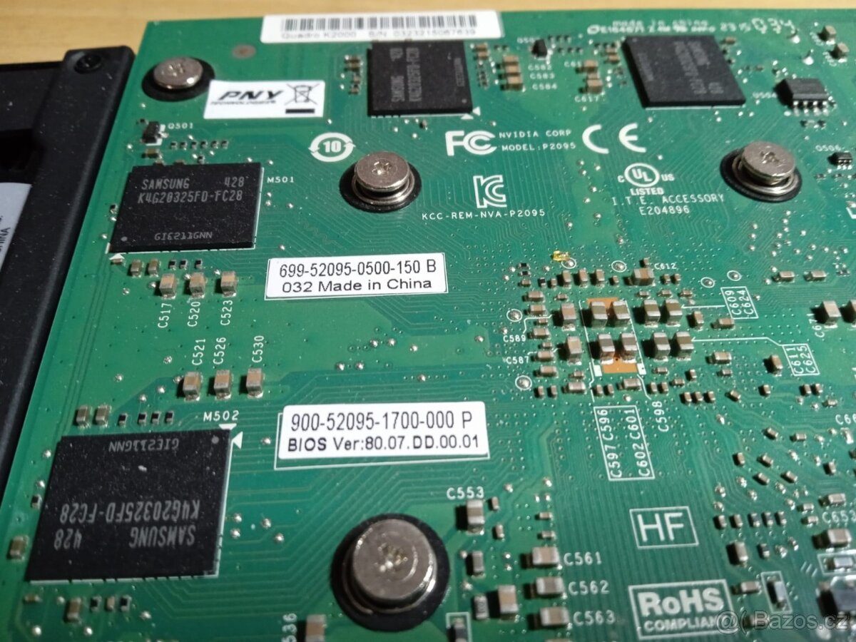 Grafická karta NVIDIA Quadro K2000 2GB GDDR5 - 6