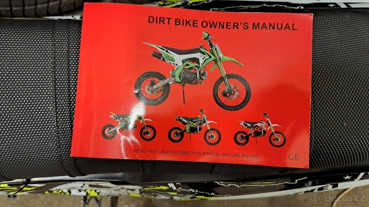 Pitbike MiniRocket 140 4t 17/14 zelena - 6