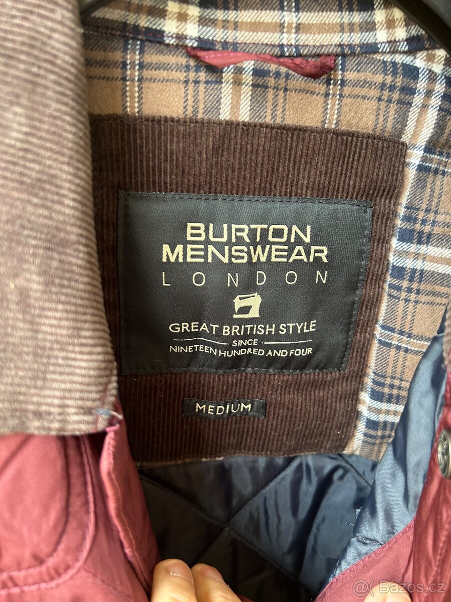 Přechodová panská bunda M - 6