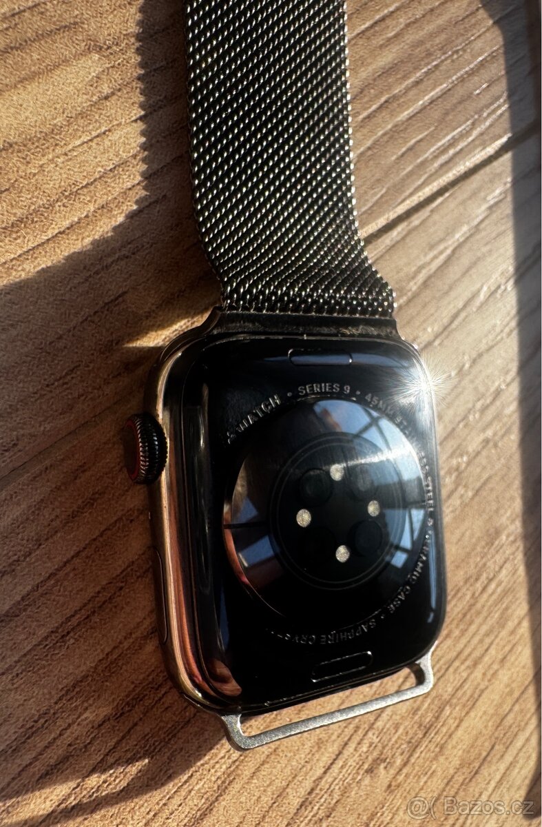 Apple watch series 9 45mm (gps+cellular) nerezova ocel - 6