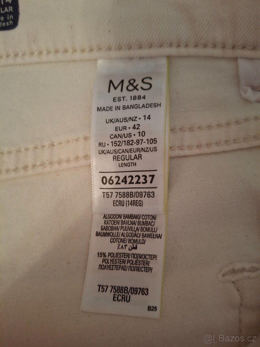 NOVÉ DŽÍNY, zn. MARKS SPENCER - 6