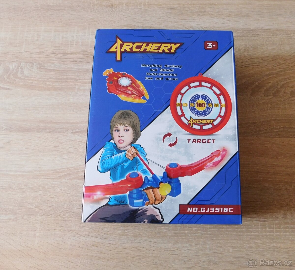 dětská lukostřelecká sada s LED světlem - 6