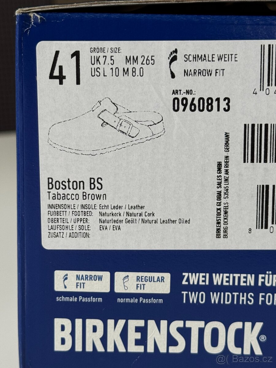 Birkenstock Boston Oiled Leather — Tobacco Brown - 6