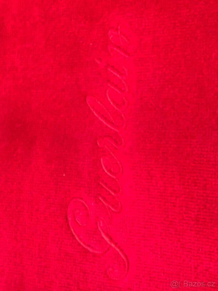 GUERLAIN - luxusní velká červená osuška UNISEX - 6