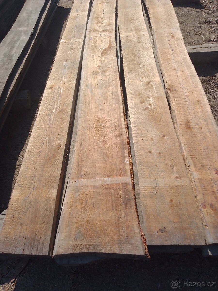 Modřínové fošny - přírodně vysušené - 6