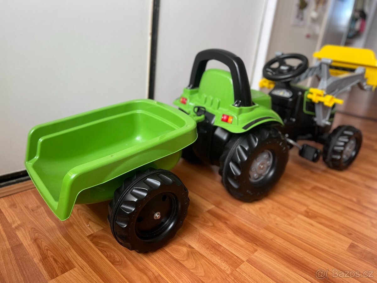 Šlapací traktor s nakladačem - 6