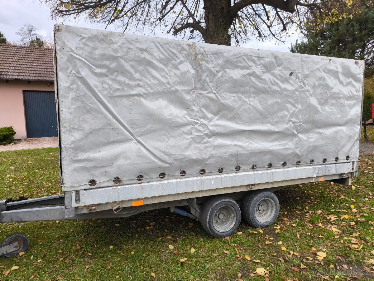 Pongratz dvounápravový brzděný vozik - 6