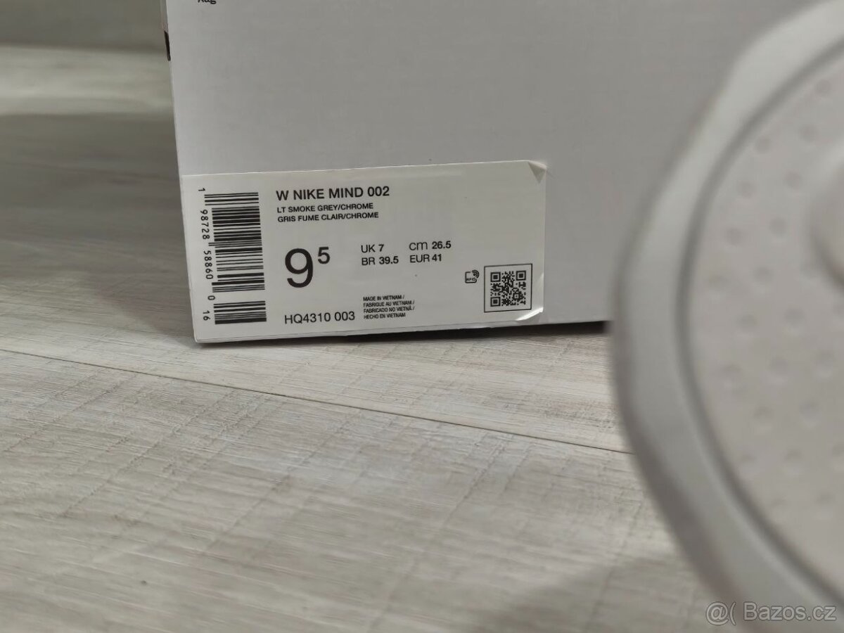 Nike Mind 002 šedé/stříbrné - 6