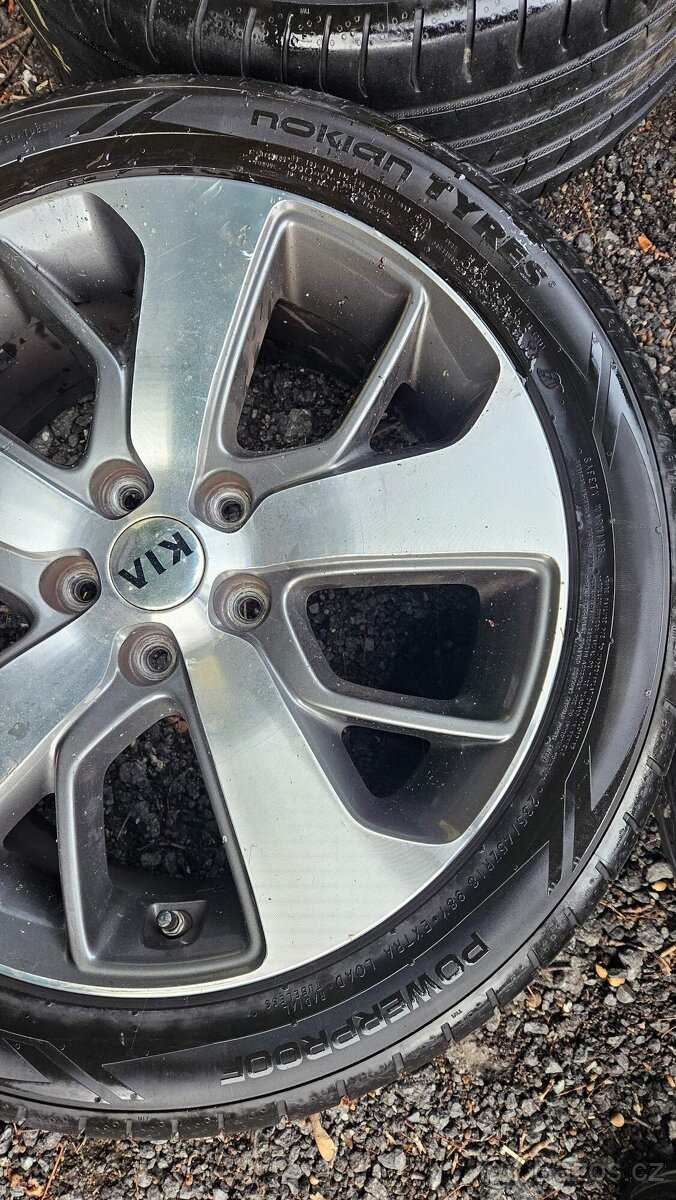 161.sada originální kola KIA 5x114,3 R18 235/45/18 - 6