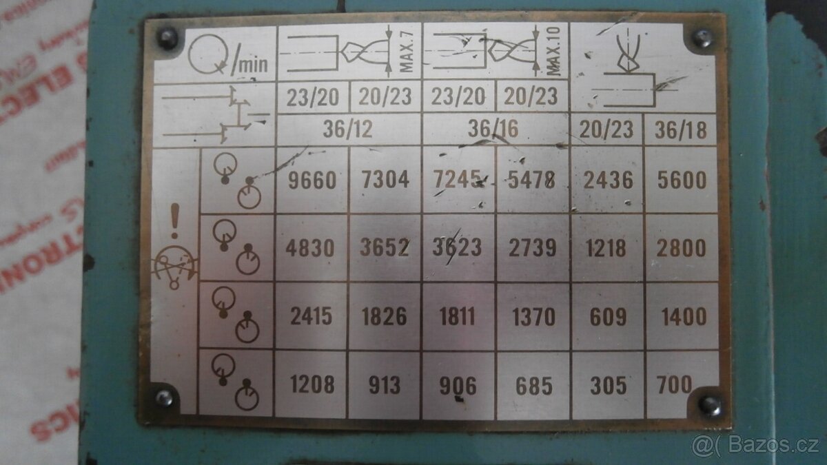 PŘEVODOVKA KOVOSVIT - 6